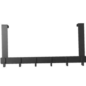 도어 후크 (6구 블랙) DK06