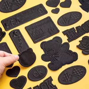 자수패치 의류리폼 와펜 자수 마크 공구리 재봉 열접착