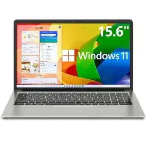 SGIN New 15.6 Windows 11 LAPTOP 랩탑 노트북, Intel 셀러론 J4105 8GB RAM 256GB SSD 솔리드 스테이트 드