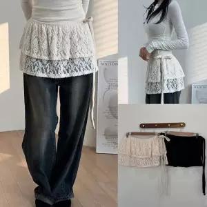 [하프클럽/]위쉬몰 YP 시스루숏레이스스커트(V921H512) 빅사이즈