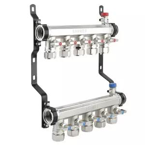 보일러 분배기 난방 온수 동파이프 파이프 온수기 수도 연결