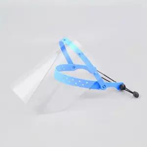 공공기관 비말차단 필름교체형 페이스쉴드 11개세트/ 식당마스크 식품공장용 안면보호