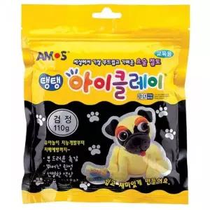 아모스 6000 탱탱아이클레이 110g 검정 점토 개(1개입) 공예용점토