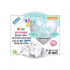 도너랜드 4000 칼라천사점토 하얀색30G 클레이 개(1개입)