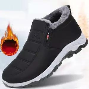 겨울 퍼 패딩슈즈 남녀공용 겨울 방한 털 신발 운동화