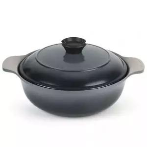 러브송 MFDJ2869 주물 냄비 인덕션 코팅 찌게 전골 냄비 18cm