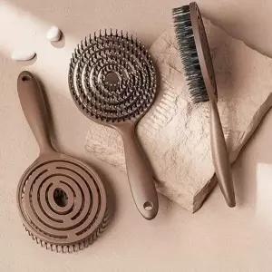 패들 헤어 브러쉬 엉킴방지빗 회오리 오픈 탄성 부러쉬