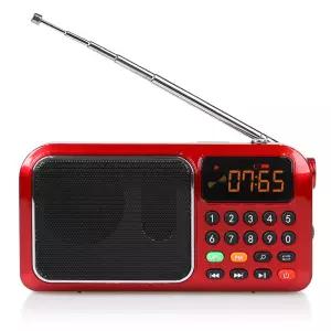 휴대용 라디오 미니 등산용 라디오 낚시 어르신 휴대용 효도라디오