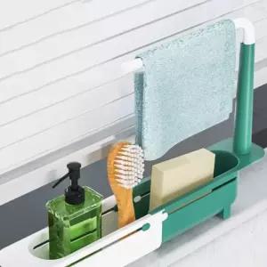 싱크대정리 길이조절싱크대 주방수전 건조대 싱크대슬라이딩 선반 주방수납용품