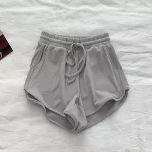 여성 여름 얇은 트레이닝 숏팬츠 모던 츄리닝 반바지 WEC7698