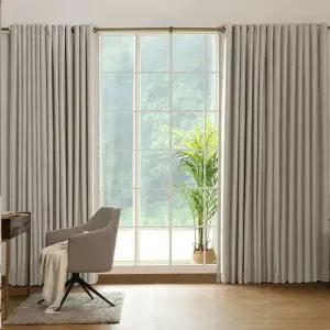 프리미엄 암막커튼 아일렛형 긴창 특대형 280x250cm WEC856E