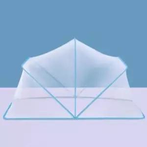 휴대용 접이식 그물 모기장 다용도 원터치 방충망 WEC88D9