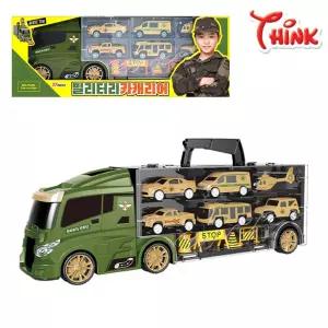 씽크 밀리터리 카 캐리어키즈자동차 역할놀이 소꿉 작동완구 군인 장난감 모형 어린이