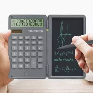 클레버 전자 메모패드 계산기(그레이)수업용 업무용 회사 가계부 디지털 심플한 깔끔한 일반 사무용