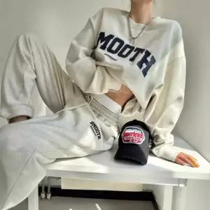 JSC-0055 데일리핏 투피스 트레이닝 세트복 여자 여성 캐주얼 츄리닝