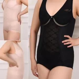 노몰드 와이어 올인원 바디 슈트 빅사이즈여자보정속옷 여성용 쉐이퍼