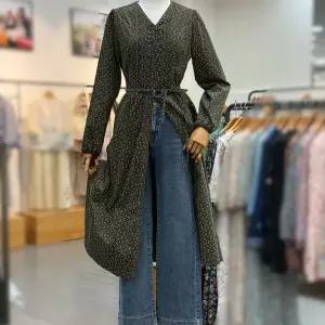 [써스데이아일랜드]플라워 코듀로이 로브 원피스 t248mop237