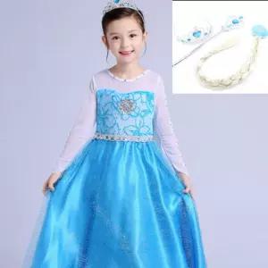 [퍼니메이커]NEW 눈꽃 공주 여아드레스 여아 눈꽃공주 공주드레스 할로윈드레스 코스프레