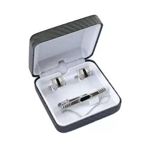 SASF23002 SB 넥타이핀 커프스버튼 수트 악세사리 세트 넥타이삔 남성패션잡화 커프링크 남자 디자인