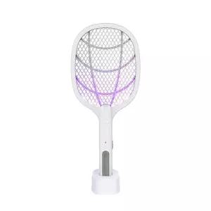 전기 파리채 모기채 충전식 2in1 D618 18650벌레잡이채 전자채 이채 는채