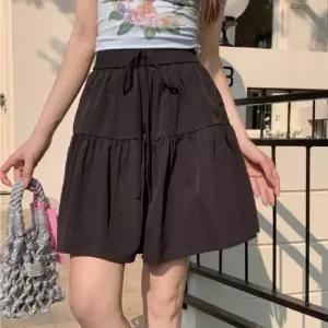 밴딩 플레어 치마반바지 LL_B116예쁜 핀턱주름 숏팬츠 버뮤다 여성 여름