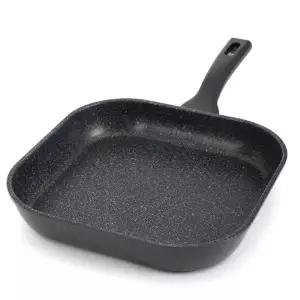 이라이프 3중 코팅 마블 스톤 사각 프라이팬 27cm후라이 요리용