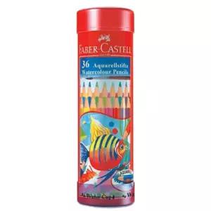 파버 카스텔 PL 라운드 수채 색연필 36미술도구 화방 세트 36 어린이 원통형