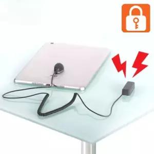 넷메이트 태블릿PC 노트북 도난방지 알람 케이블 보안 잠금장치 액세서리