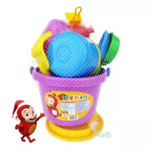 코코몽 바닷가 놀이터 모래 놀이 장난감 도구 바스켓 세트 유아 바캉스 갯벌 체험