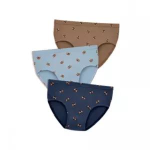 25년트라이TRY 남아용 면스판 크리켓 삼각팬티셋, 3매입(J