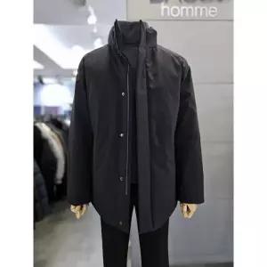 [바쏘옴므]바쏘옴므 세이브존03 바쏘옴므 남자 겨울 블랙 하프 헝가리 구스 패딩 점퍼 WSAQAZ4UA51A (44784