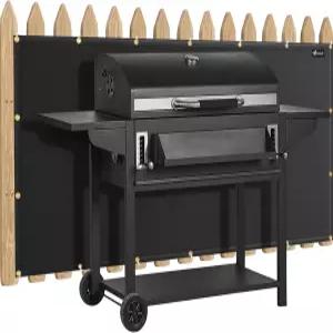 FLASLD 헤비 듀티 방화 펜스 커버 및 스크린 그릴 열 발코니 프라이버시 아파트 난간 방수