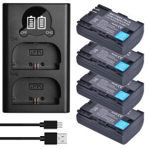 LP-E6N LP E6NH 배터리 캐논 EOS R R7 R5C R6 90D 70D 80D 60D 5DSR 5Ds 5D2 5D3 5D4 XC10