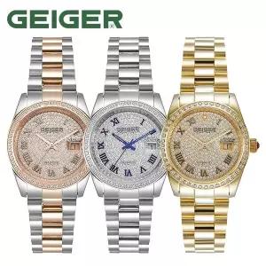가이거(GEIGER) 남성 프리미어 다이아 워치 GE8044_M