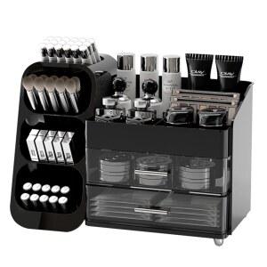 있는 그리고 홀더가 정리함 2개가 조리대 진열장 브러시 스킨케어 보관함 넓은 서랍