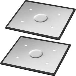 포터-케이블 330 교체용 베이스 플레이트 백킹 패드 시트 샌더 예비 부품 110x100mm와 호환되는 ECSiNG