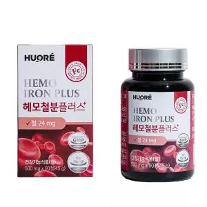 비헴철 철분제 약3개월분 철분 영양제 임산부 헤모글로빈 여성 남성