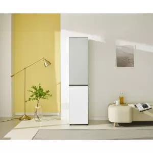 [아시안데코]데코라인 비크 다용도 주방수납장 400 올리브그린 방문설치