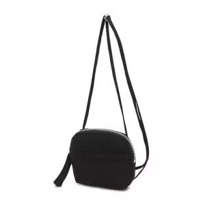 [헤지스]헤지스 [여행] [PUPPY] 블랙 나일론 패딩 투포켓 파우치 겸 크로스백 HIWA4FH11BK