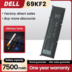 69KF2 배터리 DELL XPS 15 9500 정밀 5550 G7 P91F P87F 86WH