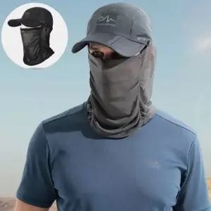 자외선차단 모자+마스크 세트 분리형 스포츠마스크 쿨넥워머 쿨스카프 멀티스카프