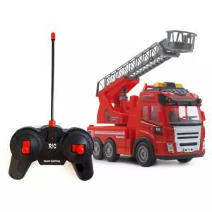 사이렌 사다리작동 무선조종 소방차 RC카 균형발달 융합사고 생일선물 상상력