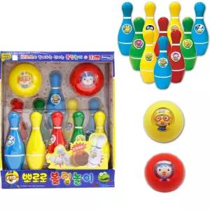 집중력 신체균형발달 뽀로로 볼링세트 어린이집교구 유치원생 게임놀이 인내력