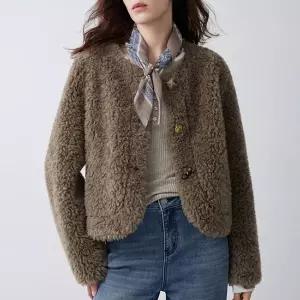 [하프클럽/몽벨리즈]레트로플러시퍼자켓 mde2302671