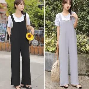 와이드 통바지 멜빵치마 점프수트 원피스 신상 팬츠 pSJ5+6SUN