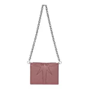 [정품] 이우가마카라스 Patch Chain Wallet (Red Brown) 796082