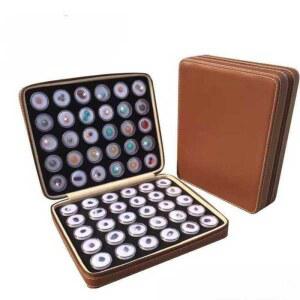 보석 원석 보관함 보관 돌반지 휴대용 귀걸이 소녀 우드 보파트 악세사리 트레이 비즈