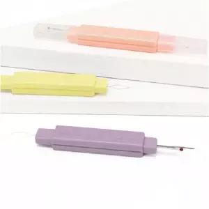 실밥따개 2in1 바늘실끼우개 수예용품 바늘귀끼우기 재단가위 이불