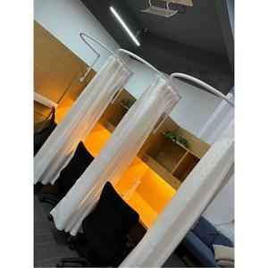 스터디카페 책상 커텐봉 실 1인실 학교 공부방 수험생 자습 가림막 칸막이 카페