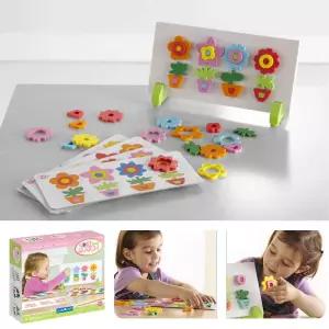 논리퍼즐 꽃n화분 마그네틱 자석 칠판 패턴보드 창의력 집중력 의사소통 설 시각